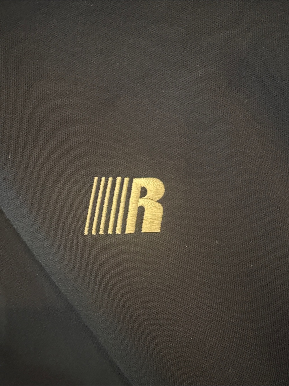 Men's Navy Full-Zip Hoodie with Small Chest Logo - Picture 2 of 5